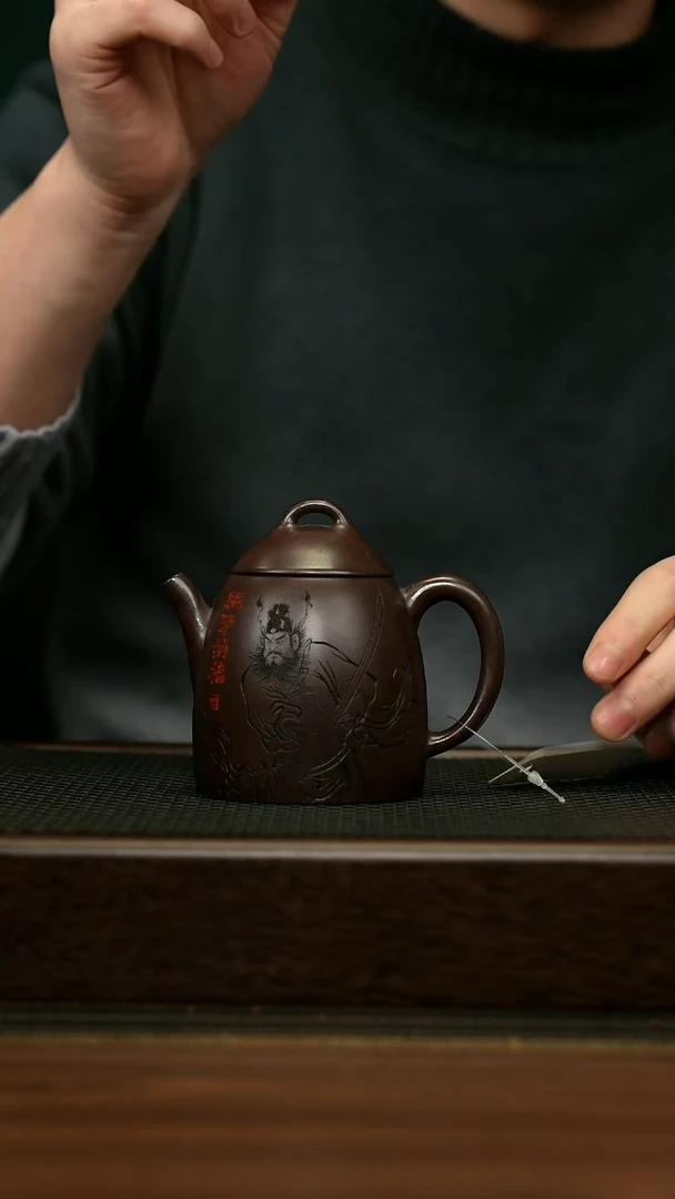 【闪购商品】紫砂茶壶宜兴原矿 手工 紫砂壶容量220CC