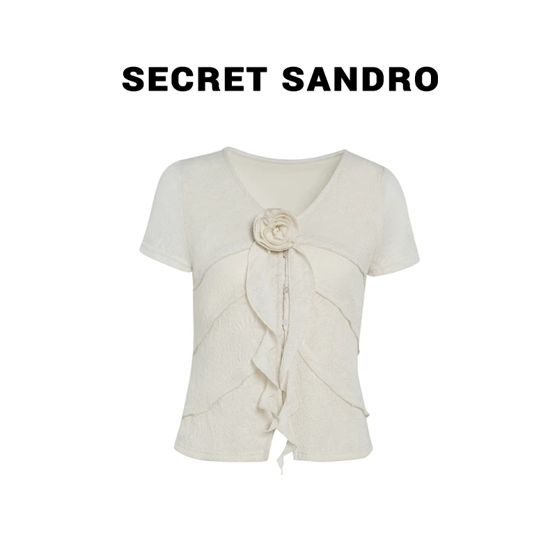 【绵绵冰】Secret Sandro 楚楚  上衣 S55213170C