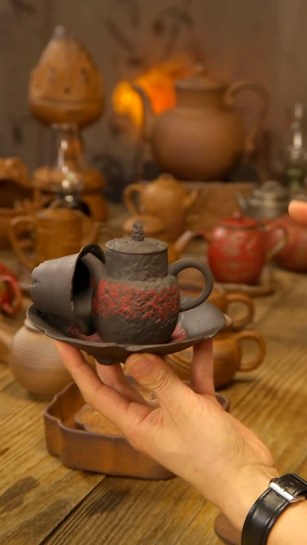 陶瓷卓尼美人壶三件套1111