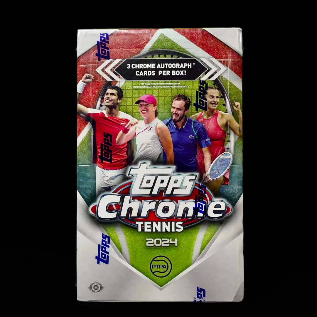 2024 topps chrome tennis hobby (默认代拆）