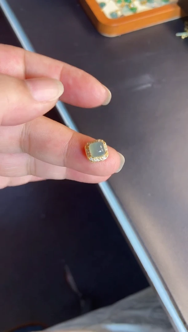 吊坠(不含链)银S925镶嵌翡翠1