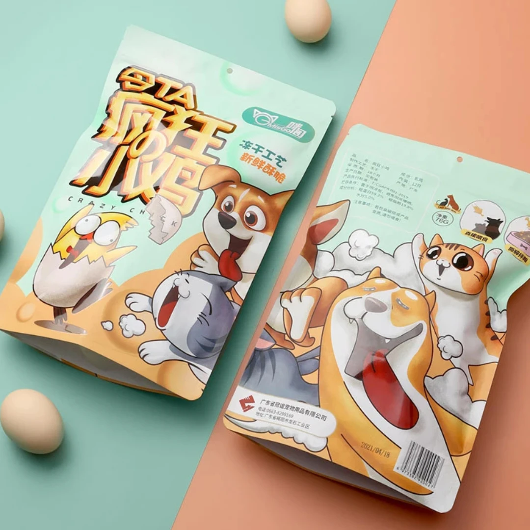 【咪阁】令ta疯狂的小鸡 冻干小鸡去头去爪小零食