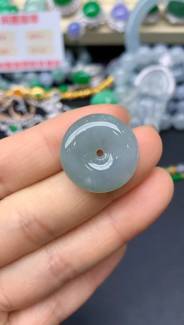 颈饰未镶嵌翡翠170-翡翠雪姐天天见