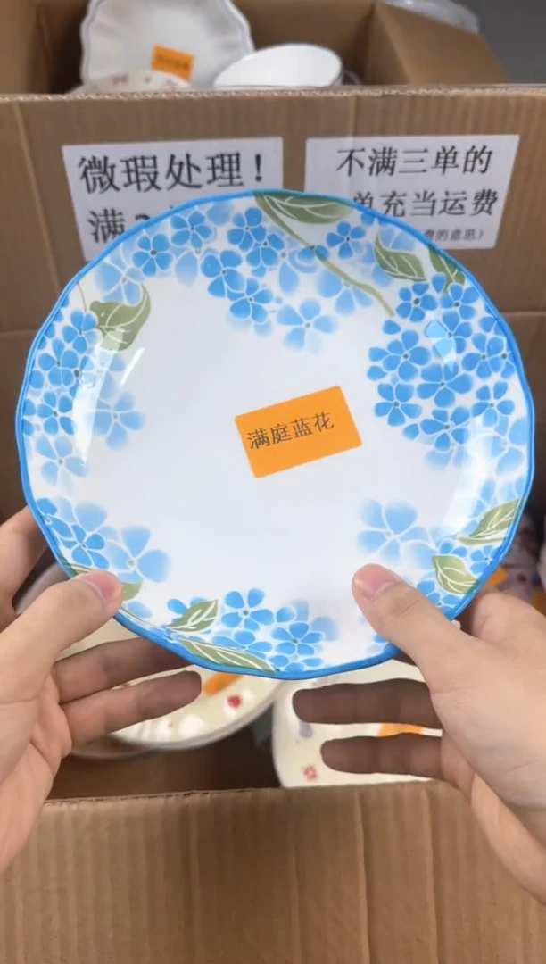 盘微瑕陶瓷处理！凑满3单包邮！【NO退NO换！完美主义勿拍！】