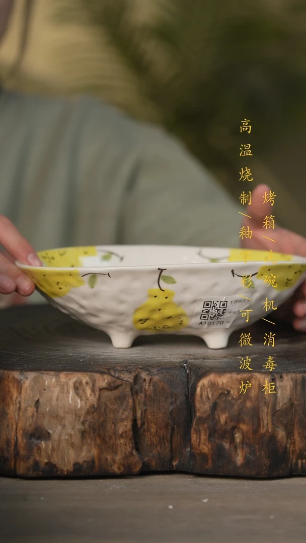 【闪购商品】瓷片景德镇高温釉下彩可微波烤箱洗碗机