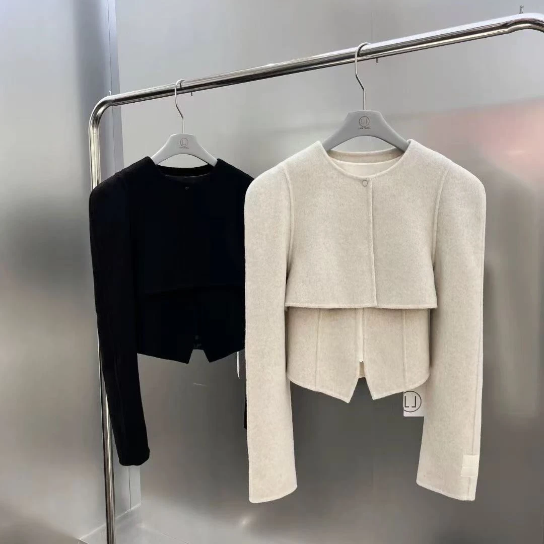 王美丽本丽-no退no换 谨慎下单5100设计师小众假两件上衣