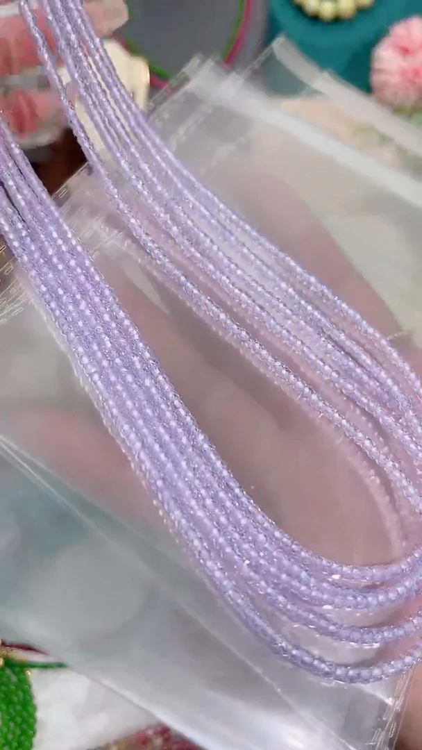 项链锂辉石银S925镶嵌紫99