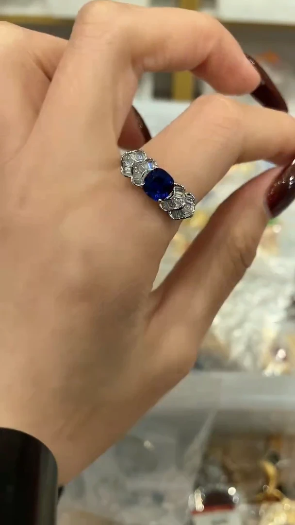 【闪购商品】合成钻石合金q617时尚气质饰品