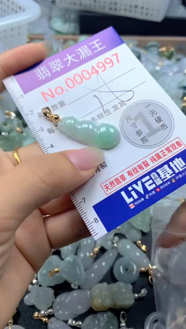 颈饰未镶嵌翡翠4997