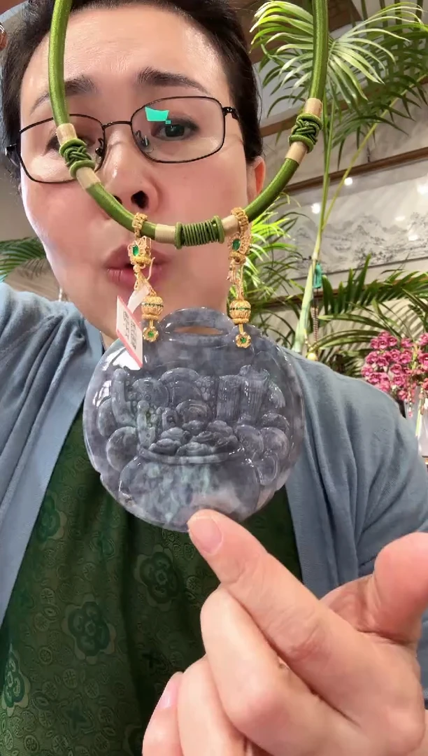 【闪购商品】翡翠颈饰未镶嵌国风