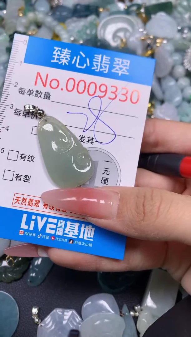【闪购商品】翡翠颈饰未镶嵌含绳000