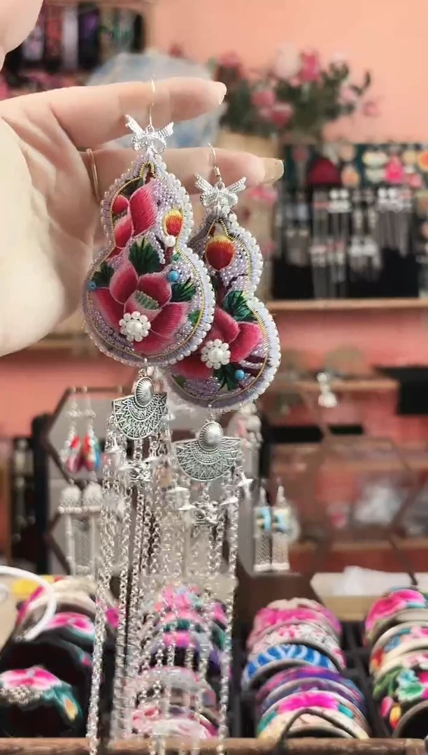 艺枝独绣手工饰品15