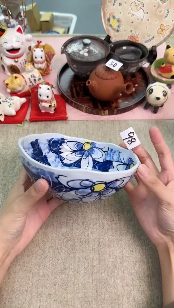 瓷片辰辰的瓷器好看到爆