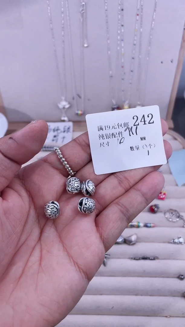 无足银纯银配件242