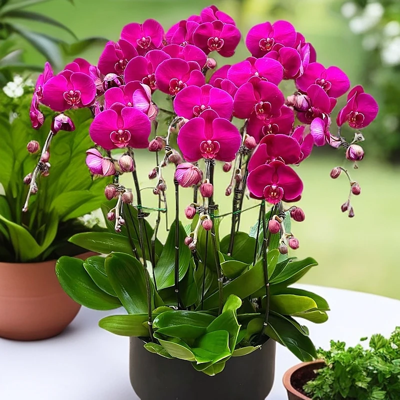 蝴蝶兰大辣椒室内花卉好养活花期长优质苗情适合送礼