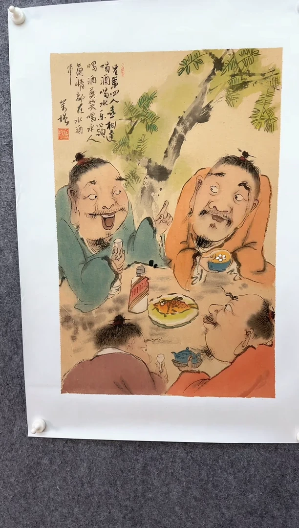 国画LY-WYF老师绘画作品
