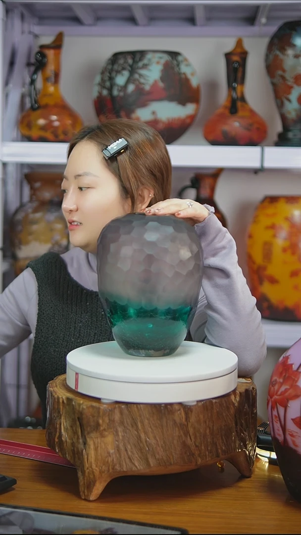 磨刻花瓶台面瓶22