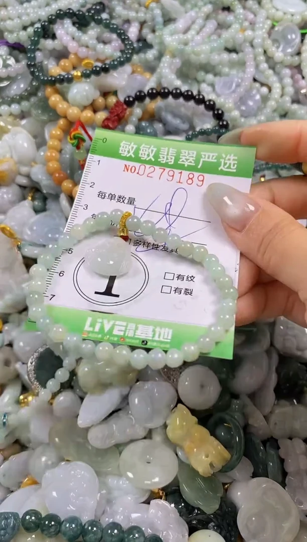 翡翠未镶嵌颈饰闪购0279189多样性发其一