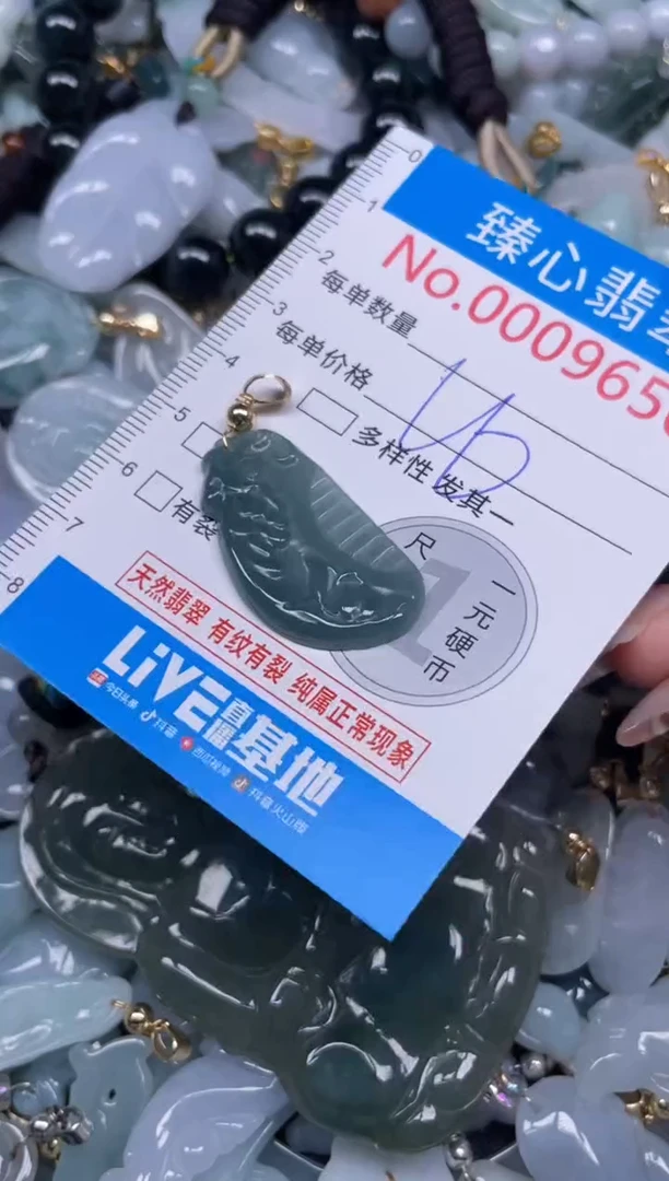 颈饰未镶嵌翡翠9650