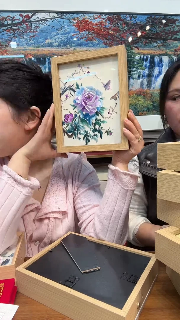 横款闵丹红刺绣工作室 精品手工苏绣双面绣