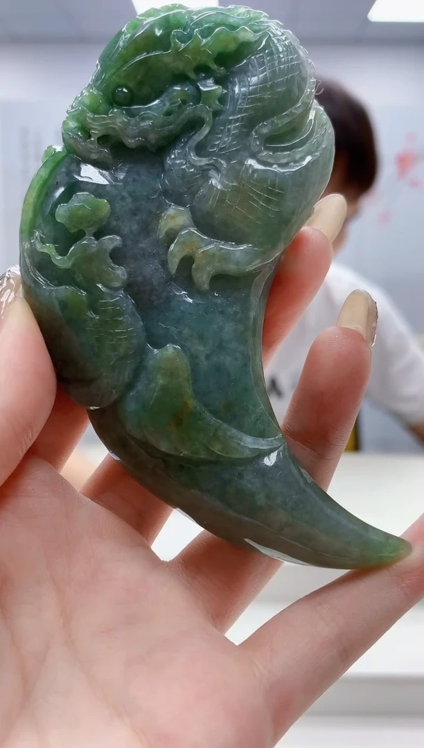 未镶嵌定制翡翠4868jw-毛货挂件79