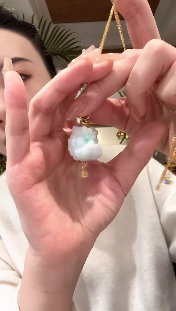 【闪购商品】翡翠颈饰未镶嵌国风