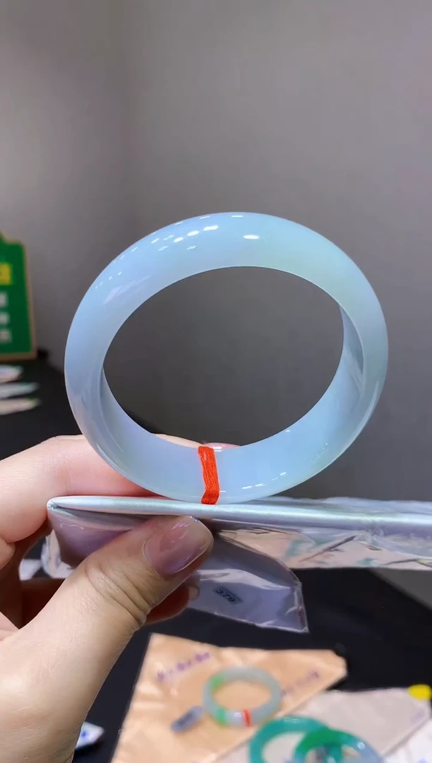 未镶嵌手镯翡翠-k430天然缅甸翡翠A货(正圈)59.5