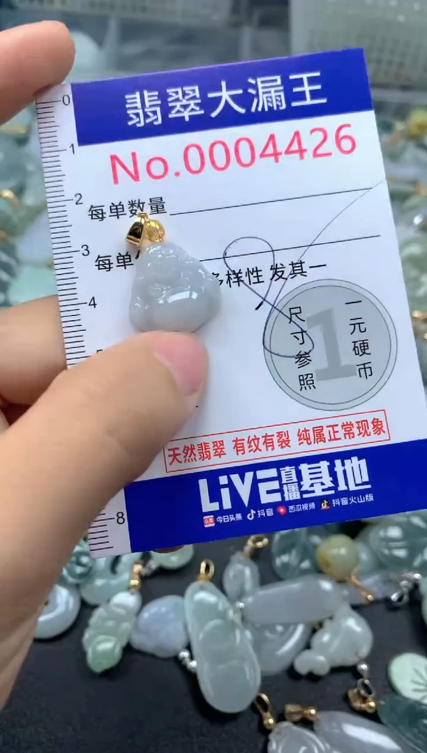 颈饰未镶嵌翡翠4426