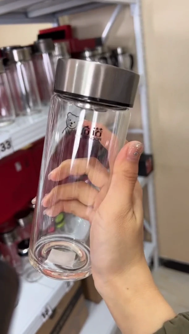 【闪购商品】茶杯经典单层400ml高硼硅