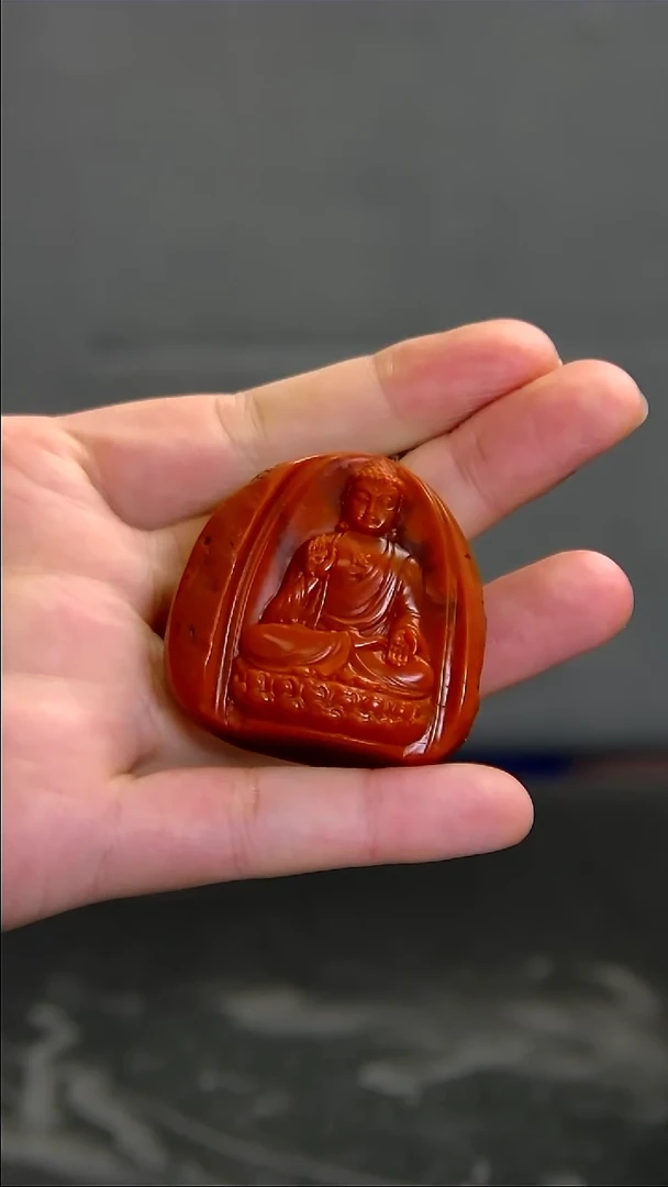未镶嵌雕刻南红玛瑙007ZB1229产品一个