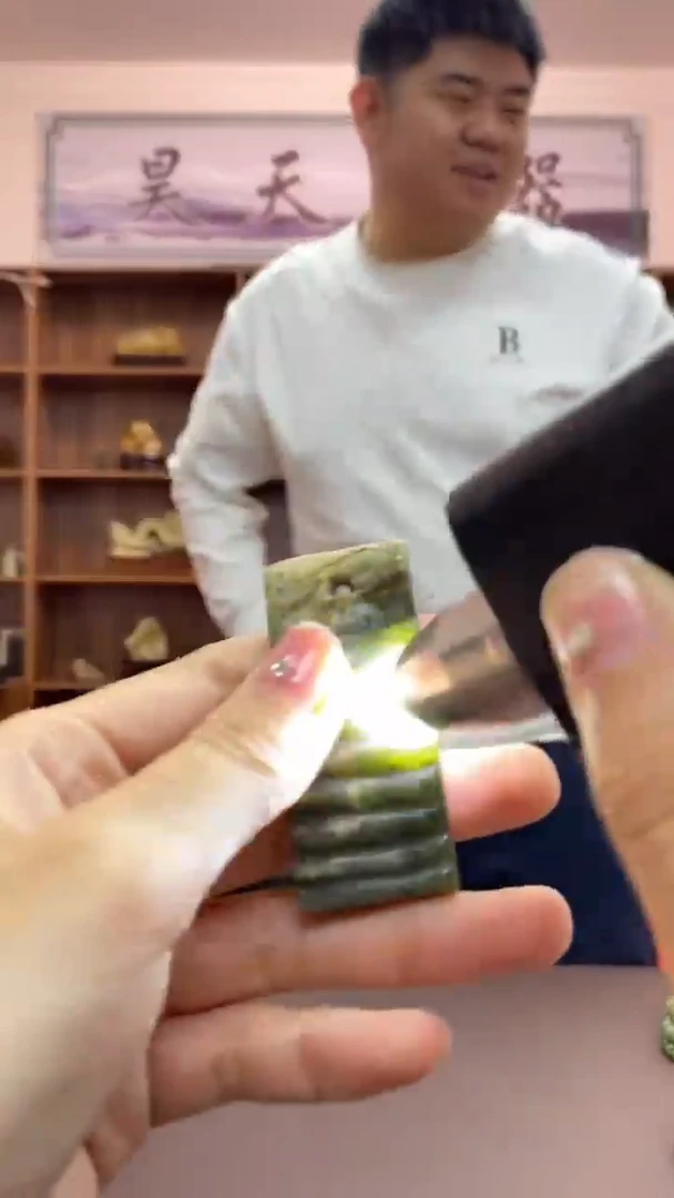 【闪购商品】岫岩河磨玉（透闪石质玉）手把未镶嵌手把