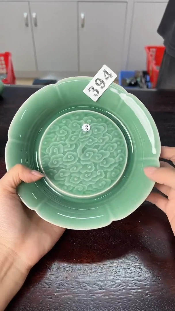 龙泉云间青瓷小米茶器