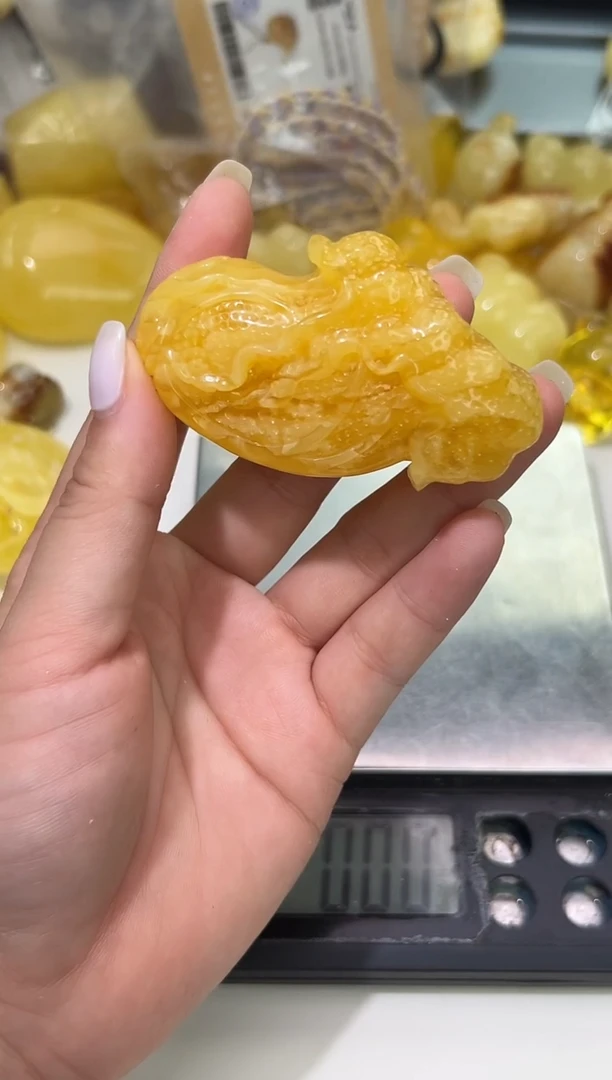 裸石琥珀未镶嵌琥珀蜜蜡吊坠