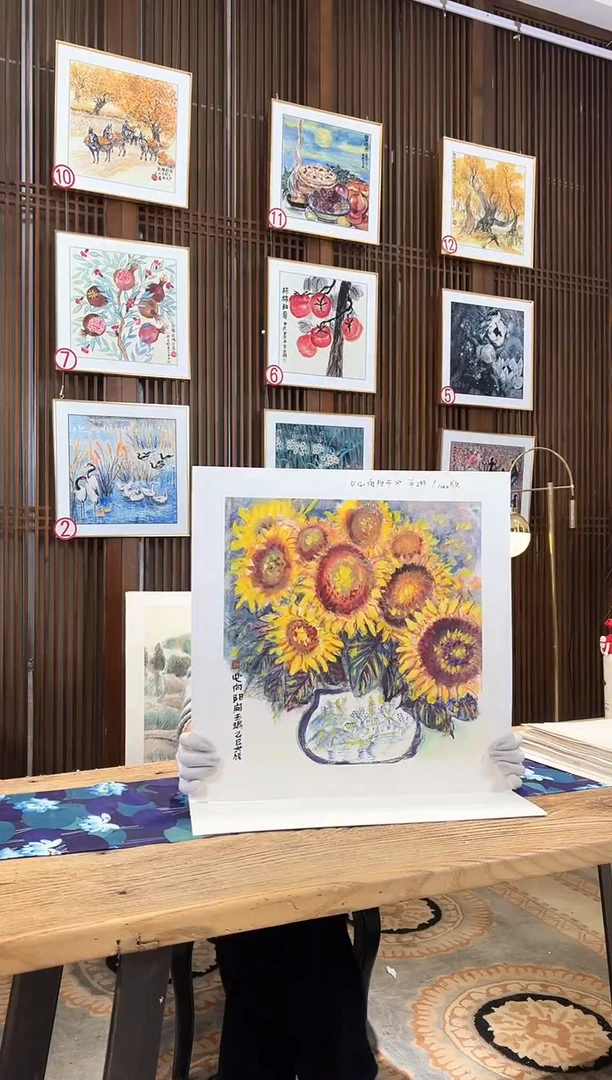 版画版画耿玉琨名章限量版画S