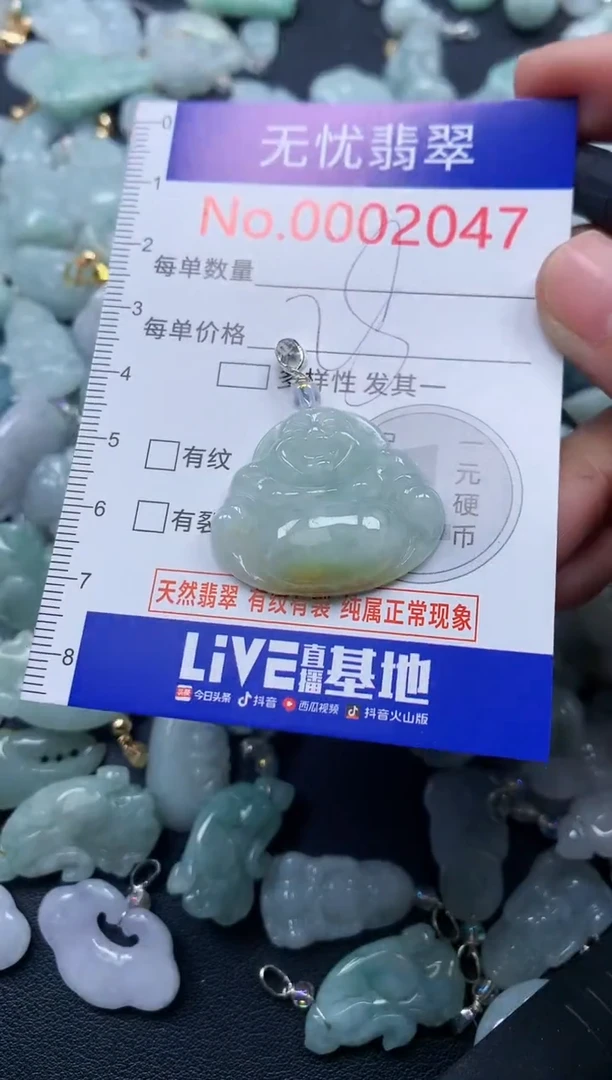 颈饰未镶嵌翡翠2047