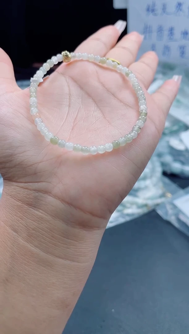 未镶嵌戒指翡翠珠串