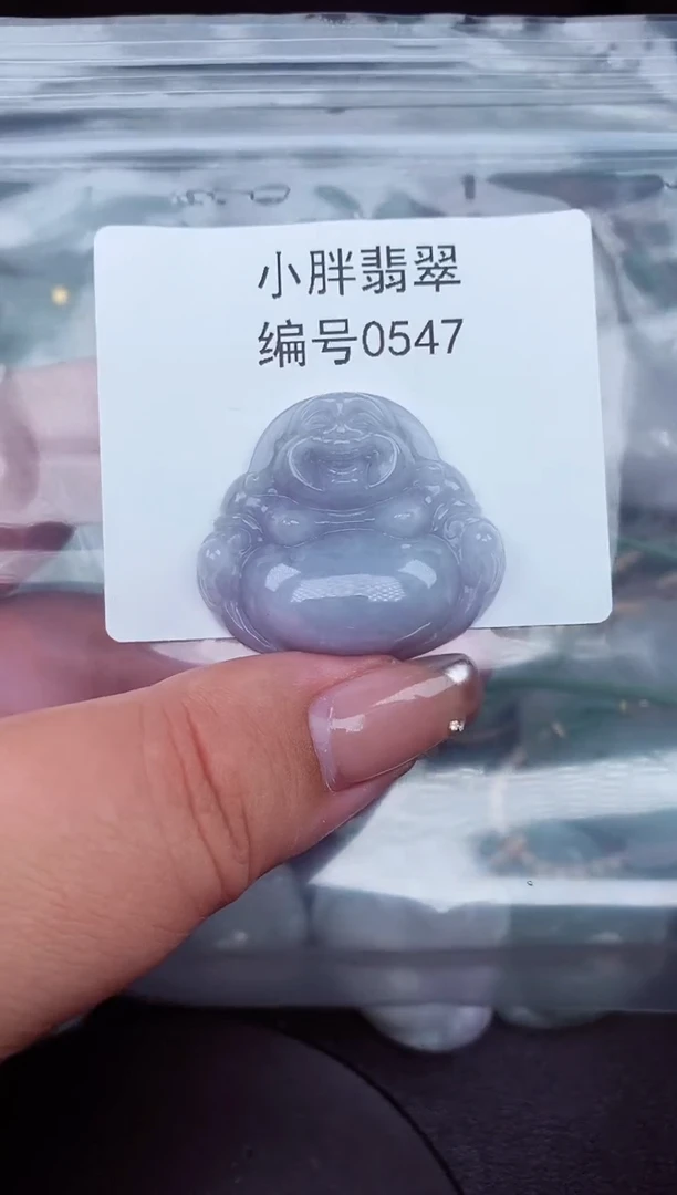 翡翠未镶嵌颈饰缅甸天然A货翡翠0547