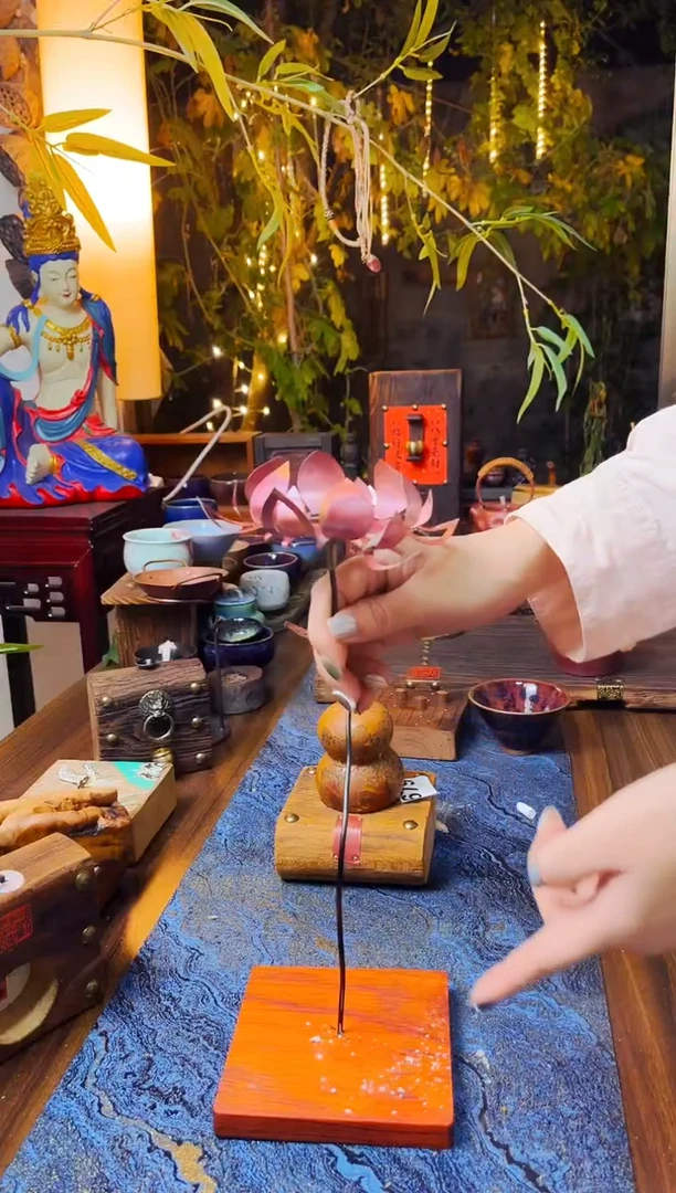 莲花倒流香 香插11111