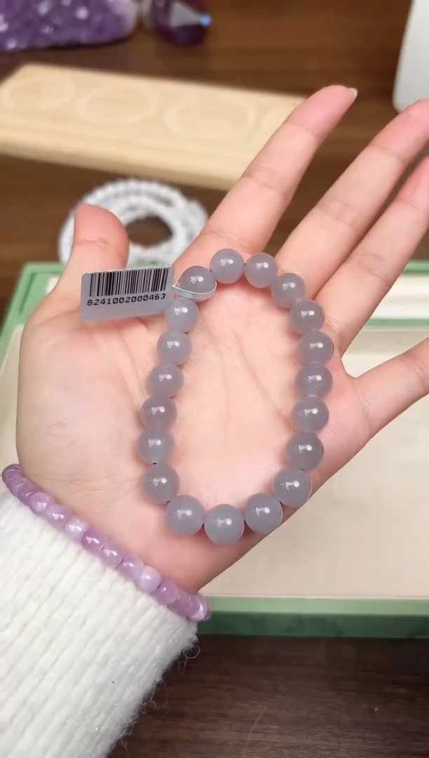 未镶嵌手链和田玉悦1722 约9mm