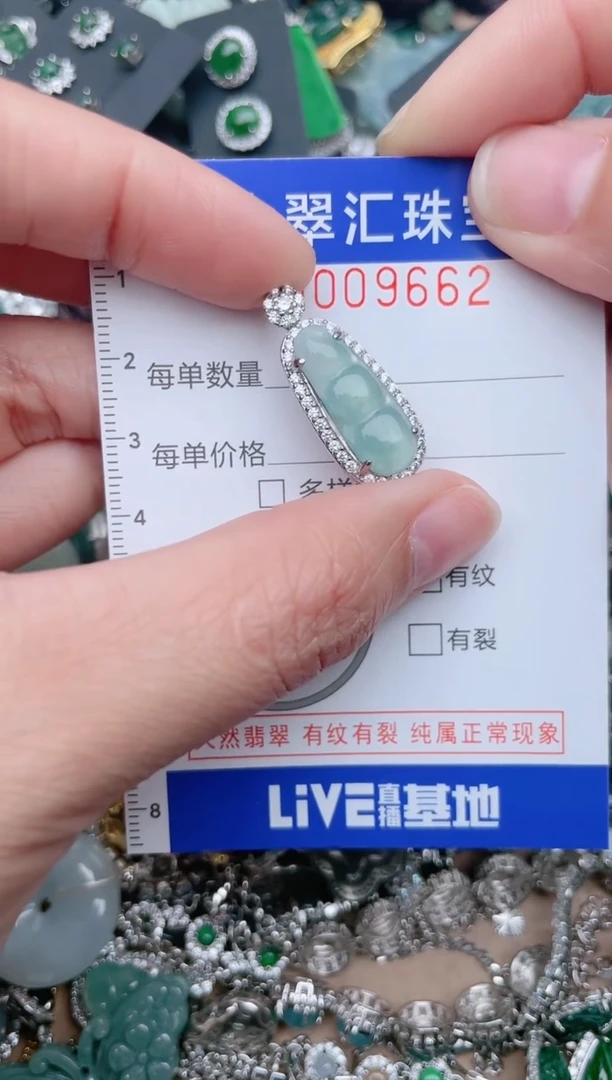 【闪购商品】翡翠颈饰未镶嵌9662.....1