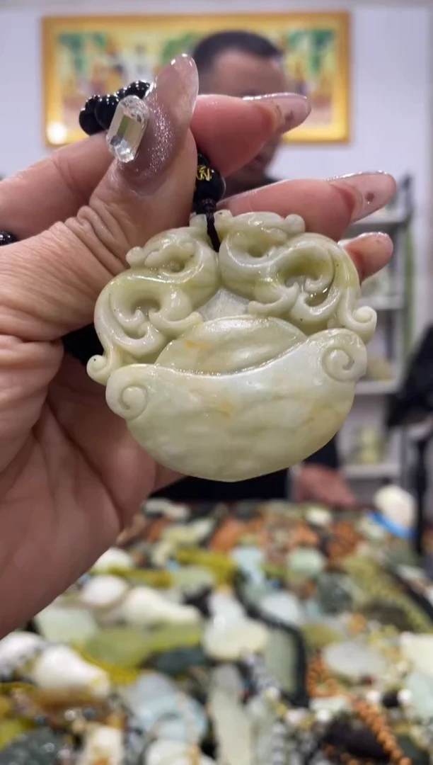 【闪购商品】岫玉吊坠未镶嵌