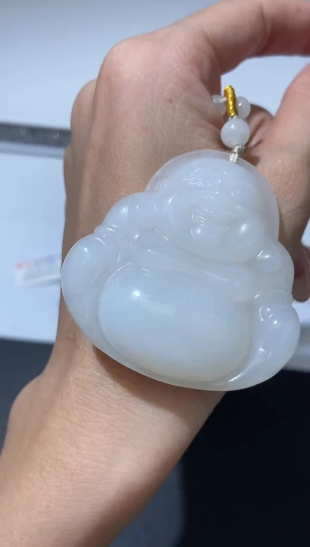 和田玉未镶嵌挂件294590