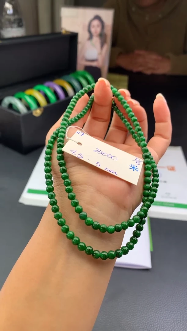 未镶嵌手串翡翠假一赔三   珠链