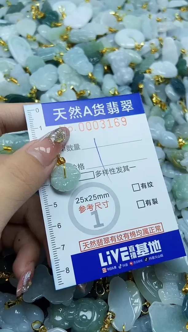 翡翠未镶嵌颈饰天然A货翡翠