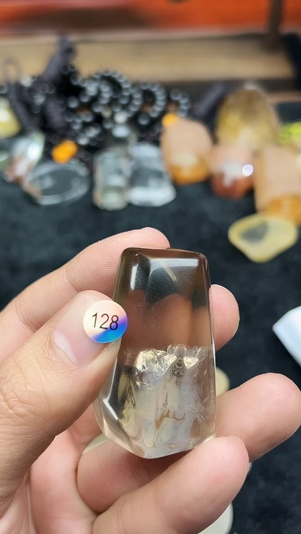 未镶嵌珠宝半成品水晶赴*128