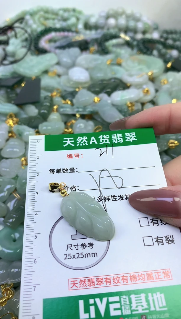 颈饰未镶嵌翡翠纯天然缅甸A货翡翠