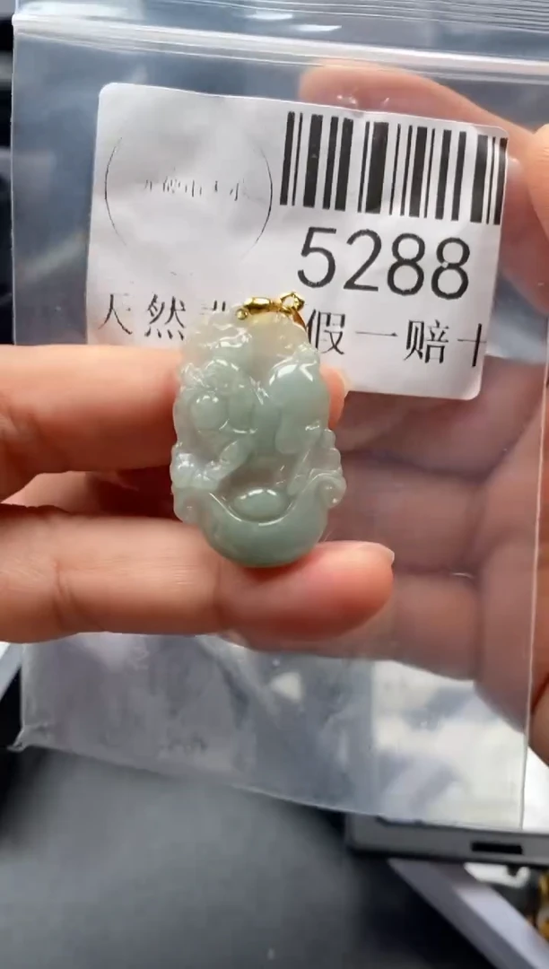 翡翠未镶嵌吊坠(不含链)5288