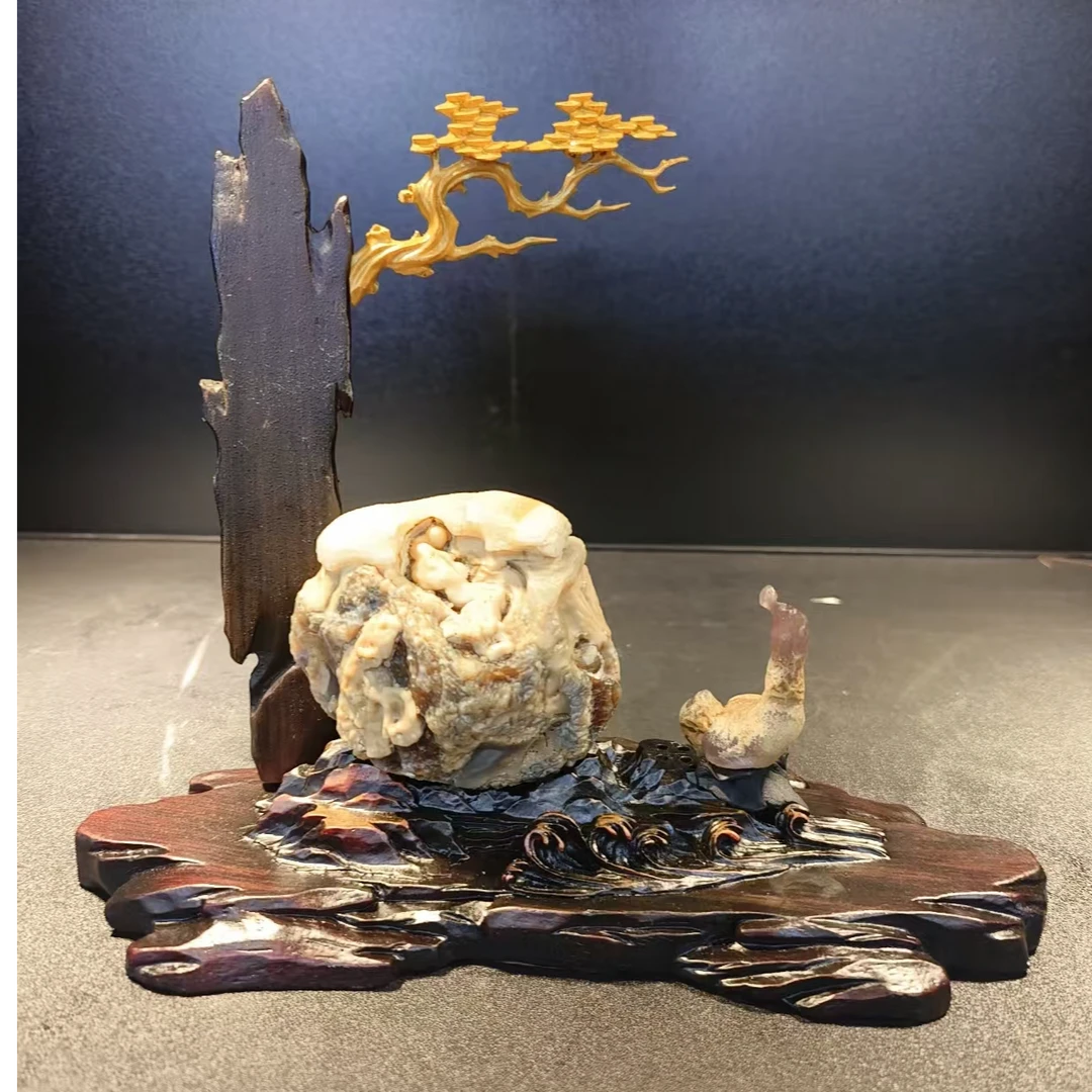 【2号链接】100以上奇石摆件，家居禅意摆件