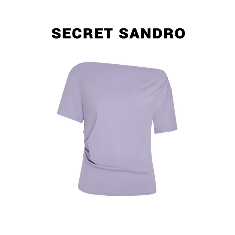 【斜肩T】【多娜&Secret Sandro粉丝专享】体恤 T55293028N