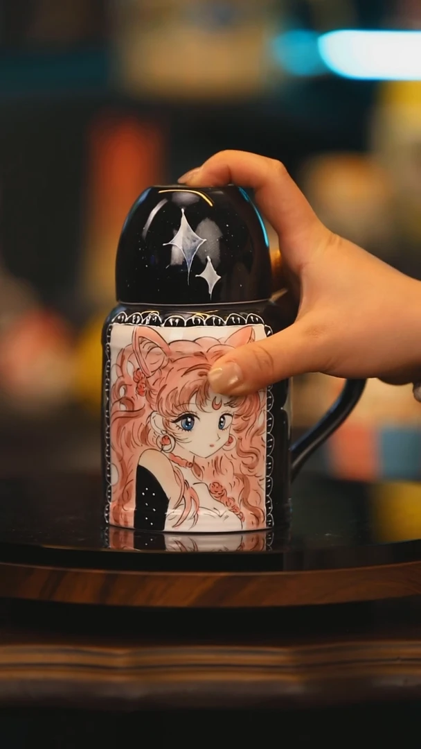 【闪购商品】摆件景德镇高温釉下彩绘设计师款